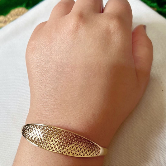 Bracelet "Épure Dorée" – Luxeor