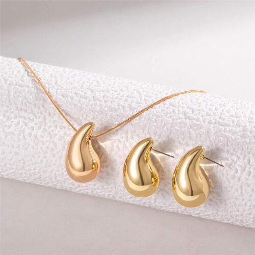 Boucles d'oreilles clip dorées 3Pcs